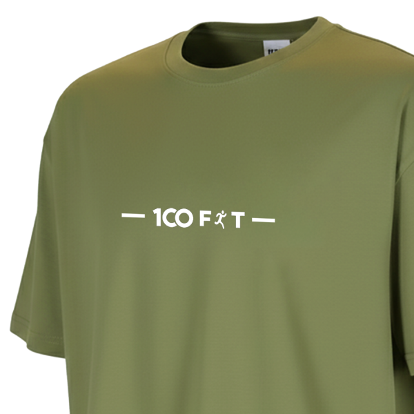 Fit Premium Olive Green Casual T-Shirt