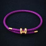 Orenoor Rope Bracelet - Mauve Pink