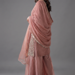 Blush Rose Embroidered Luxury 3-Piece Suit