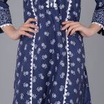 Blossom Printed Kurta Set for Girls