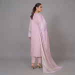 Blush Noor Embroidered 3-Piece Luxury Suit