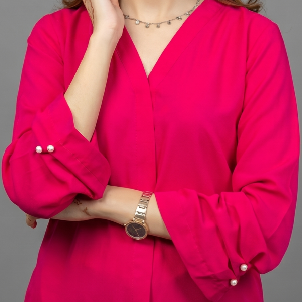 Women's Vibrant Fuchsia Co-ord Set