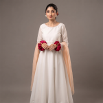 Ivory White Elegance Anarkali Suit