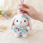 Cute plush toy bag charm car roof doll - perfect little gift & decorative