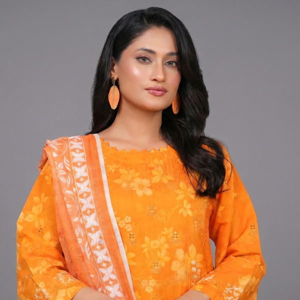 Vibrant Orange Floral Co-ord Set
