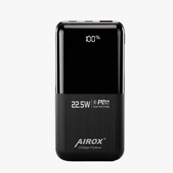 Airox   PB32   20,000mAh   Power   Bank   22.5   Watt   PD   Fast   Charging