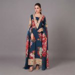Bloom Floral Printed Luxury Suit