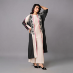 Noir Bloom Open Co-Ord Set