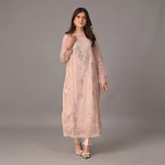 Champagne Blush Embroidered Elegance