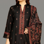 Black Embroidered Co-ord Set