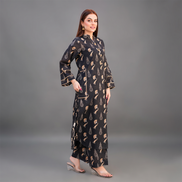 Midnight Noir Printed Co-Ord Set