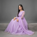 Lilac Whisper Grace Maxi Suit