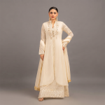 Ivory Luxe Embellished 3-Piece Formal Suit