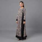 Classic Paisley Printed Maxi Dress