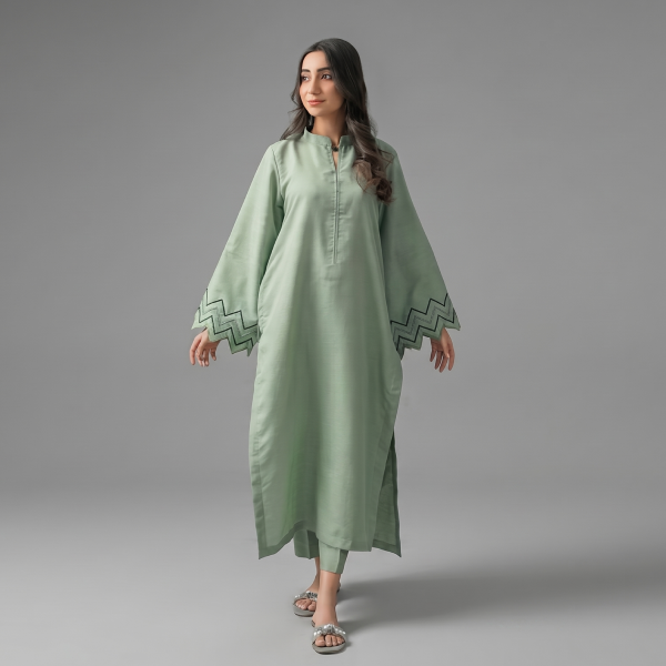 Premium Apple Green Co-Ord Set