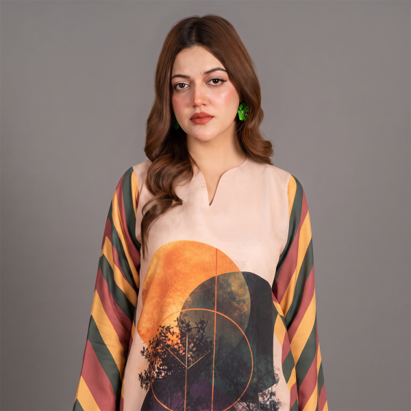 Sunset Mirage Printed Co-Ord Set