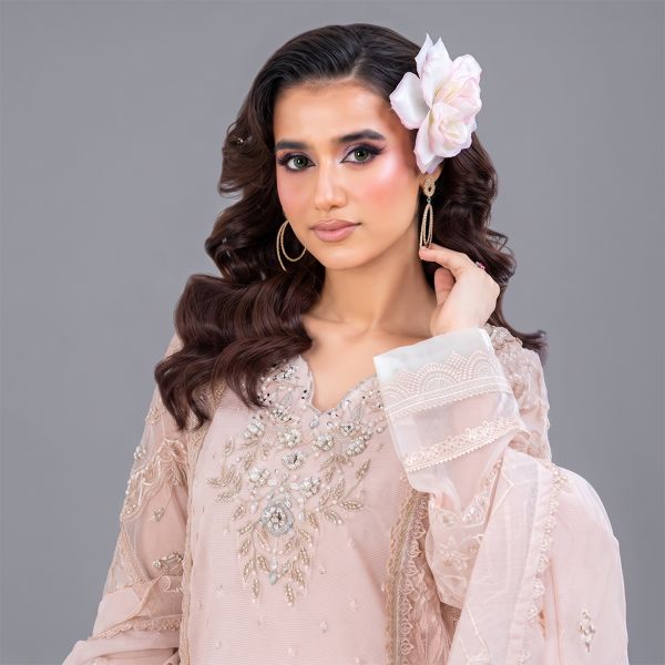 Blush Ivory Embroidered Luxury
