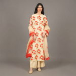 Ivory Poppy Bloom Suit