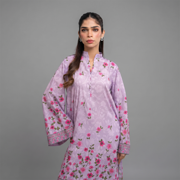 Blush Garden Floral Printed 2-Piece Lawn Suit
