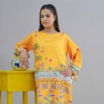 Sunshine Yellow Digital Print Co-Ord Set