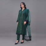 Emerald Noir Lace Suit Set