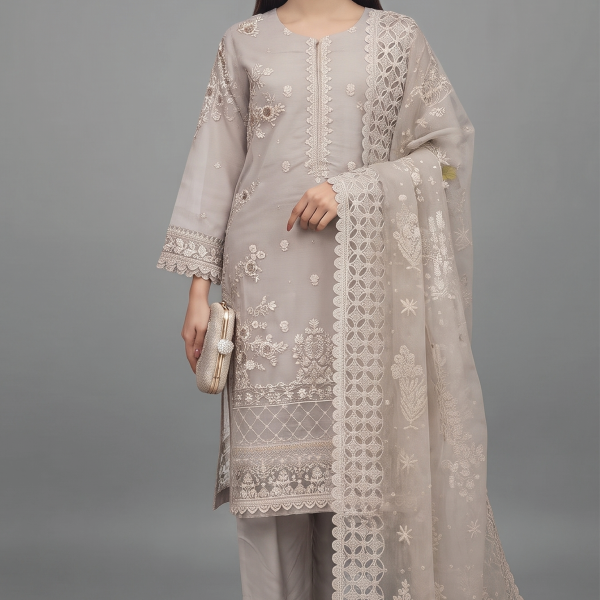 Moonstone Grace Embroidered 3-Piece Suit