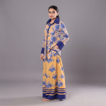 Golden Azure Garden Co-Ord Set