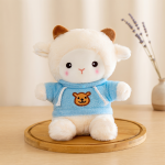 Online celebrity cute pork lamb doll gift box graduation season doll plush toy gift for girlfriends birthday gift for girls