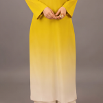 Ombré Yellow Tunic and Trouser Set