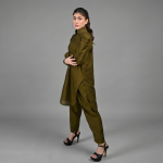 Premium Moss Green Co-Ord Set