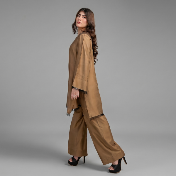 Premium Tan Co-Ord Kurta Set
