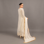 Moonlit Champagne Embellished 3-Piece Luxury Suit