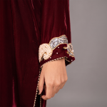 Royal Garnet Velvet Suit