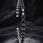 Orenoor Black Geometric Bracelet