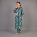 Sage Whisper Printed Co-Ord Set