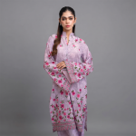 Blush Garden Floral Printed 2-Piece Lawn Suit