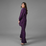 Refined Deep Purple Co-ord Set