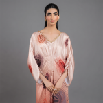 Blush Rose Luxe Kaftan Suit