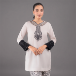 Black & Ivory Luxe Co-Ord