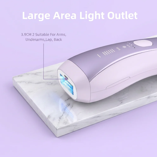 Sapphire Lens Cooling IPL 2.0 Fast Flash — Painless Hair Removal Device