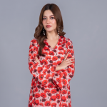 Scarlet Bloom Printed Co-Ord Set