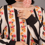 Striped Floral Shirt
