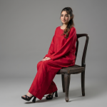 Minimalist Solid Pink Kurta & Wide-Leg Trouser Set