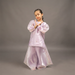 Lilac Embellished Kurta & Palazzo