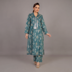 Sage Whisper Printed Co-Ord Set