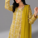 Embellished Mustard Yellow Set