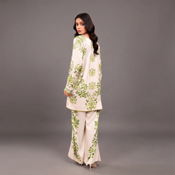 Ivory Verdant Bloom Suit