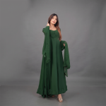 Emerald Serenity Flared Suit