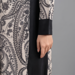 Classic Paisley Printed Maxi Dress