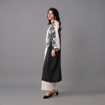 Noir Bloom Open Co-Ord Set